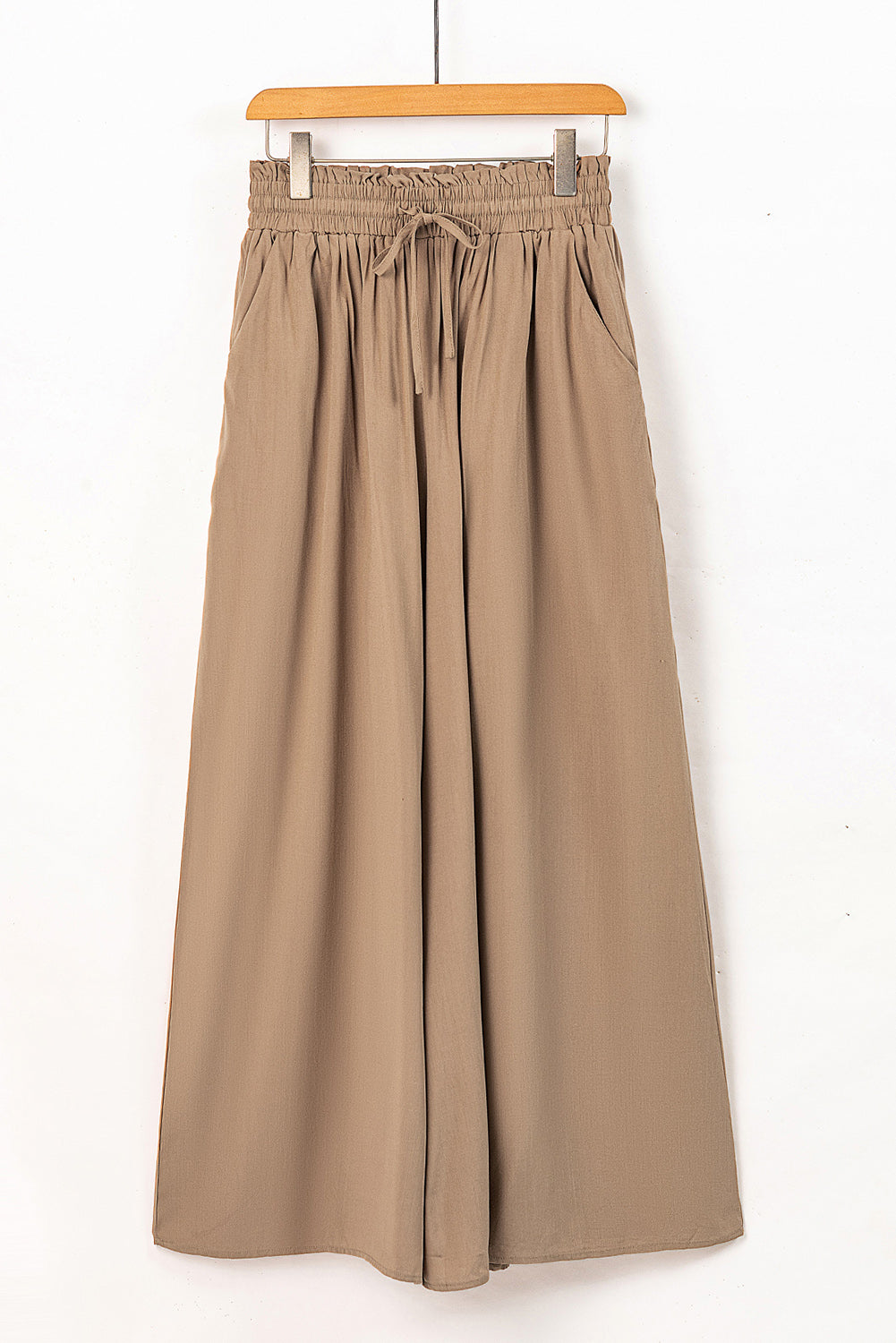 Women’s Drawstring Waist Wide Leg Pants