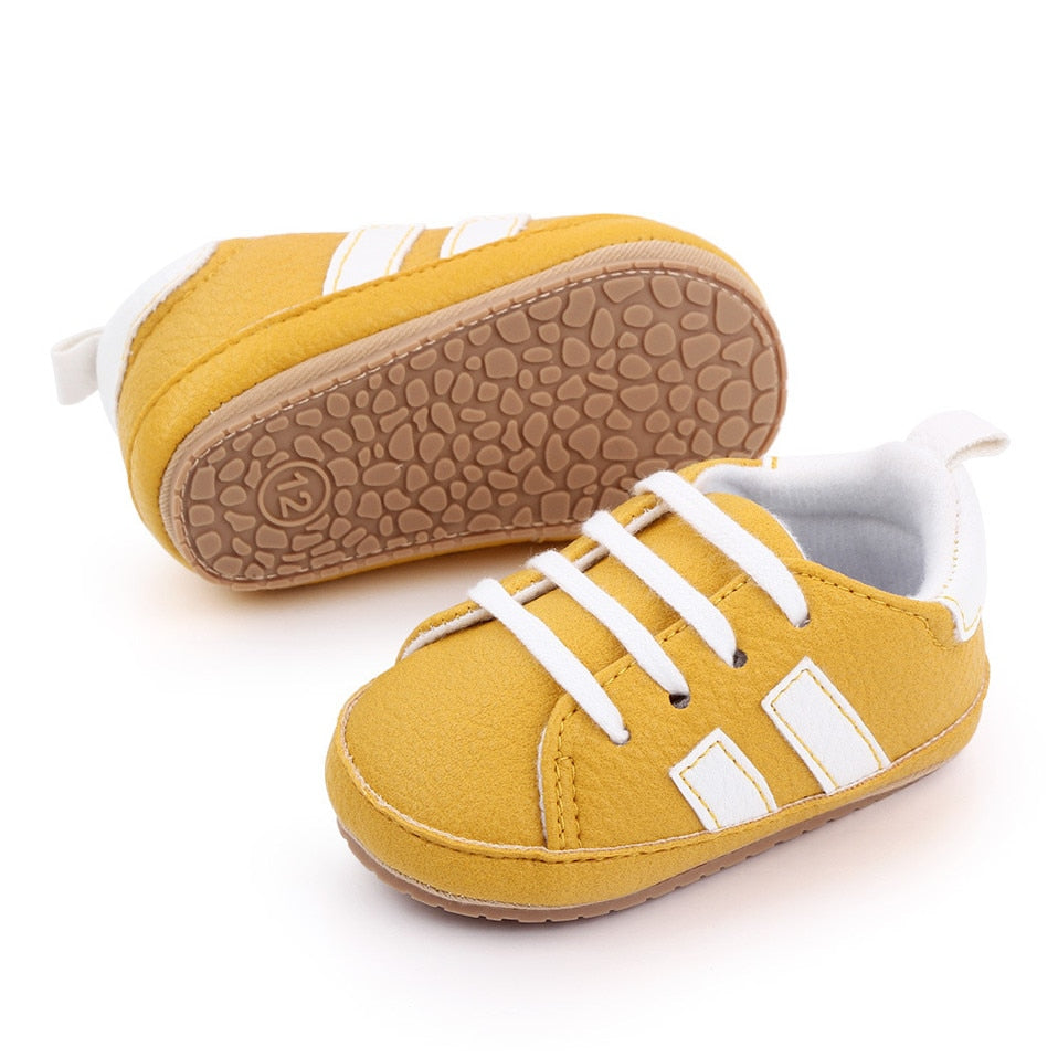 Children’s Boys Girls Two Striped Shoes