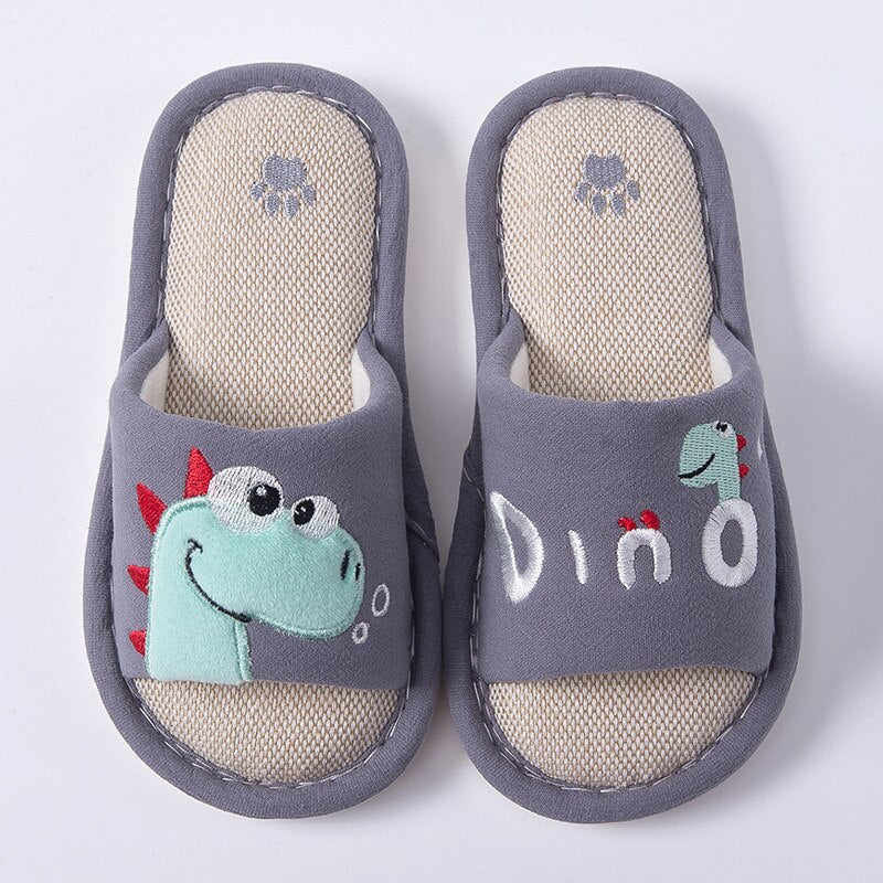 Children’s Boys Girls Breathable Indoor Home Anti Slip Flip Flops