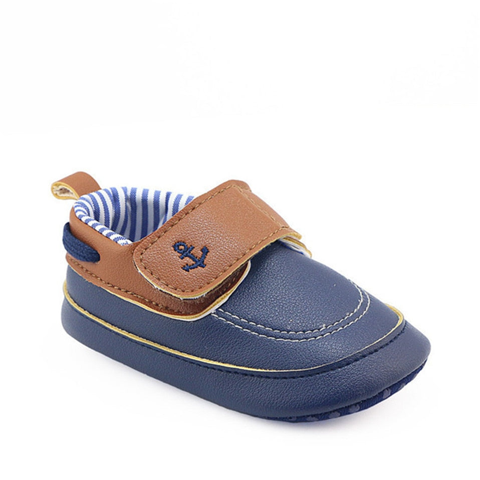 Children’s Boys Casual First Walkers PU Leather Shoes