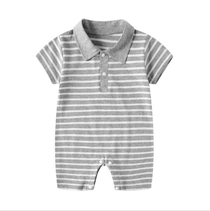 Children’s Boys Spring Summer  Cotton Short Sleeve Romper