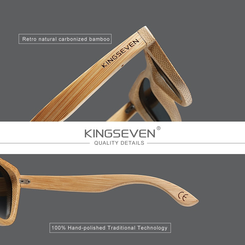 Men’s KINGSEVEN  Retro Polarized Sunglasses