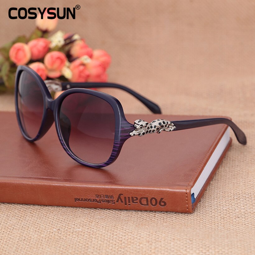Women’s COSYSUN Brand Leopard Sunglasses