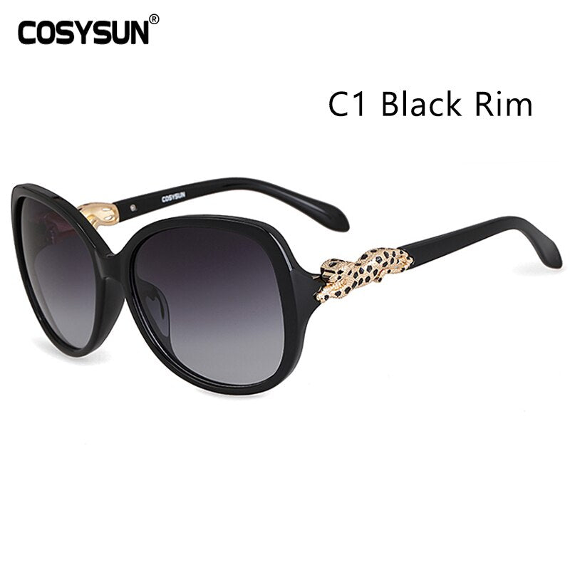 Women’s COSYSUN Brand Leopard Sunglasses