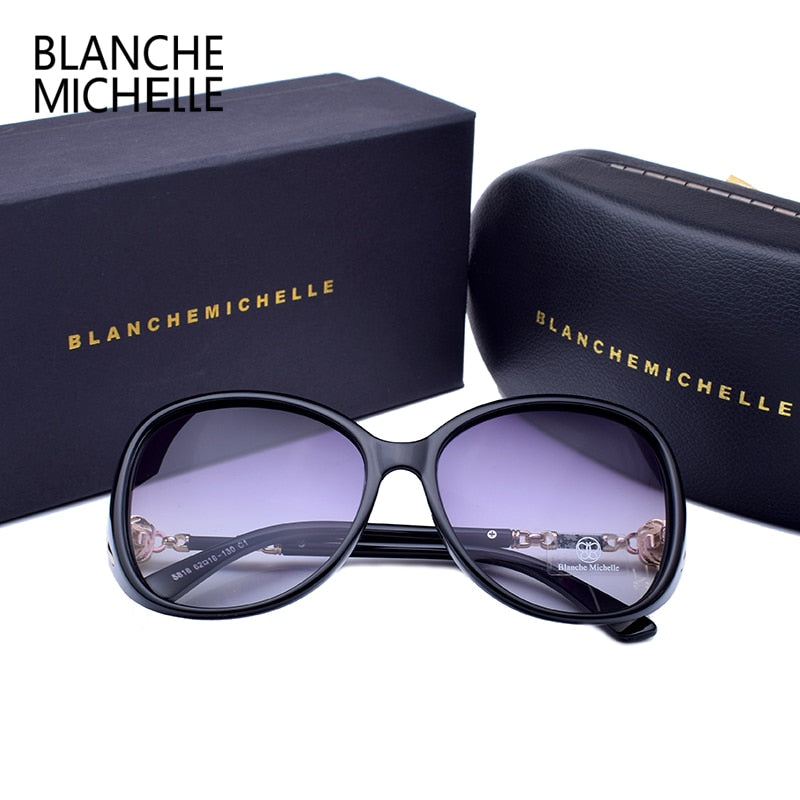 Women’s Blanche Michelle Polarized Gradient Sunglasses/Pearl Oculus