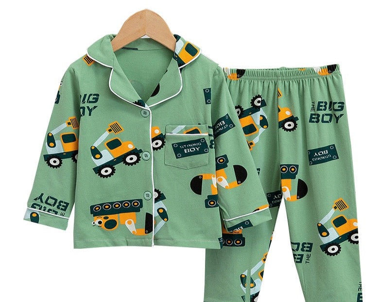 Children’s Boys Girls  Printed Sleepwear