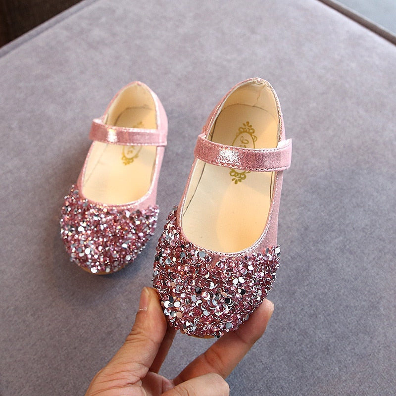 Children’s Girls Princess Glitter Shoes