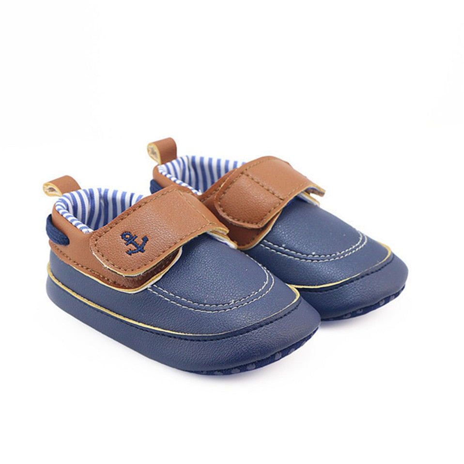Children’s Boys Casual First Walkers PU Leather Shoes