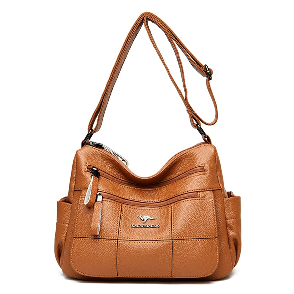 Women’s  Designer High Quality Leather Crossbody Shoulder Bag