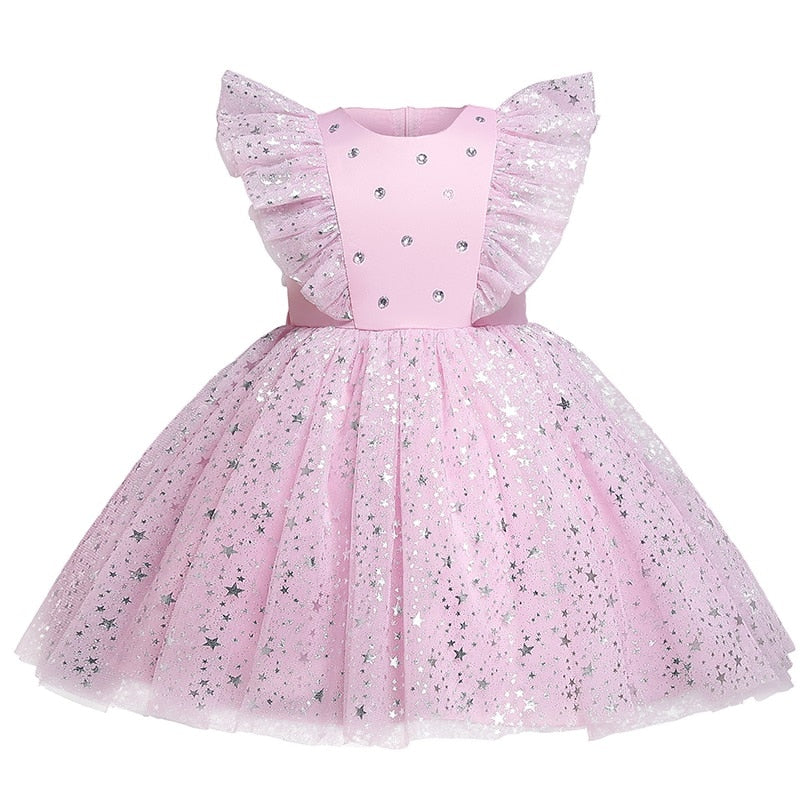 Children’s Girls Lace Party Dress