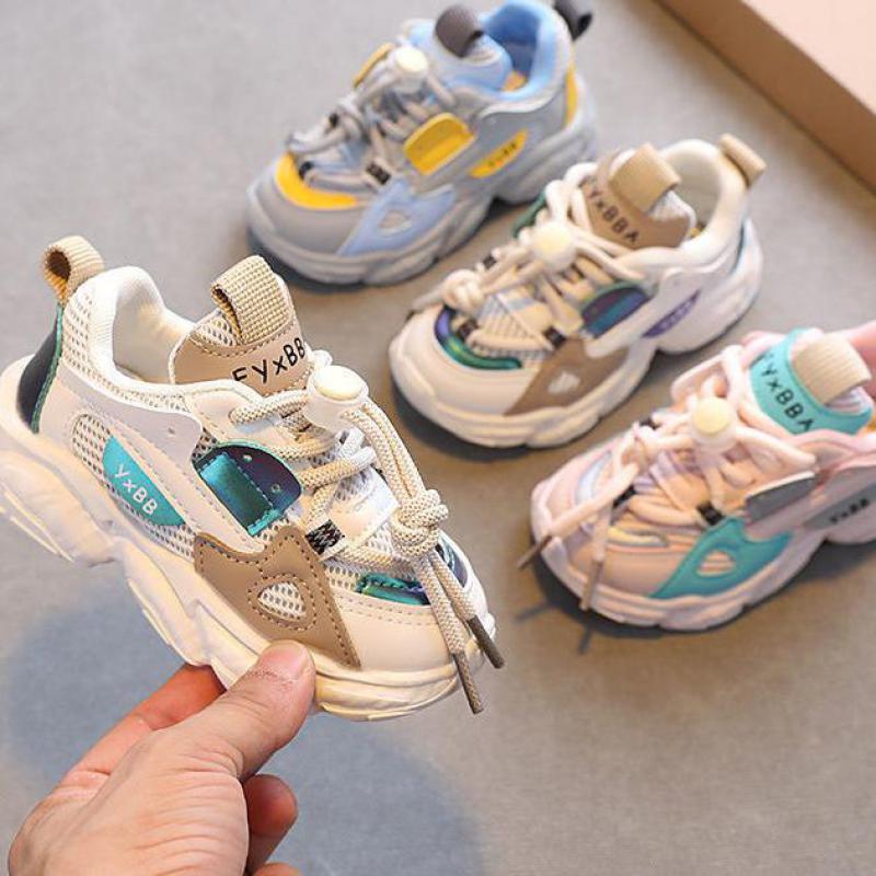 Children’s Boys Girls Mesh Breathable Sneakers