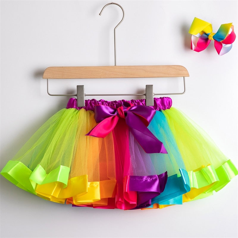 Children’s Girls Mini Tulle Tutu Skirt
