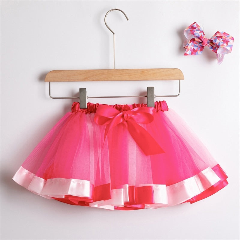 Children’s Girls Mini Tulle Tutu Skirt