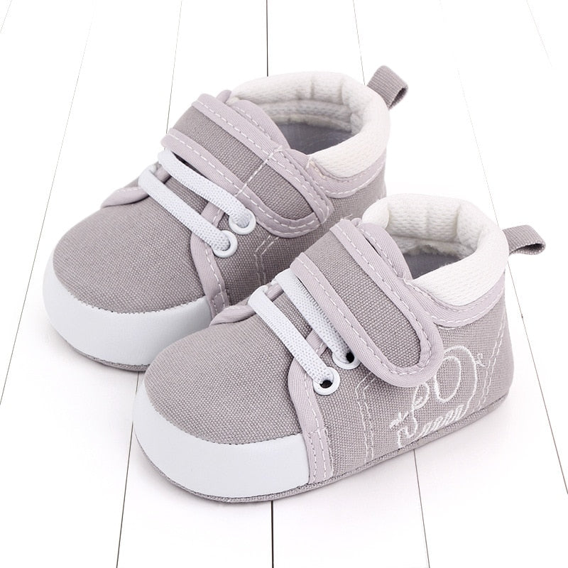 Children’s Boys Girls Lace-Up First Walkers Shoes