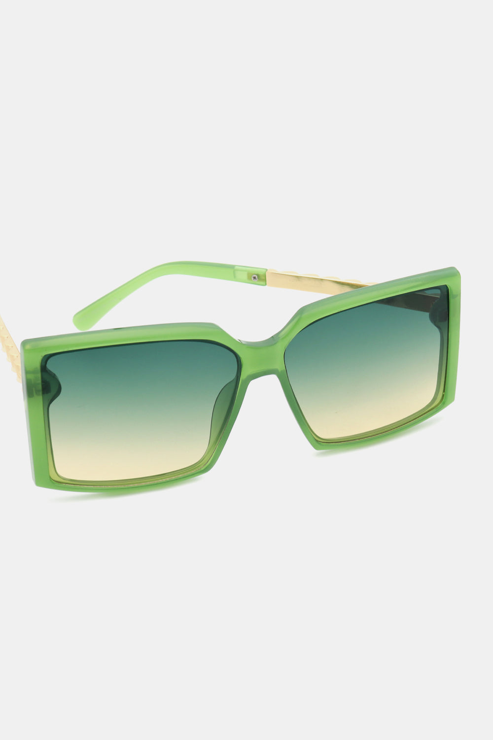 Women’s Polycarbonate Frame Square Sunglasses