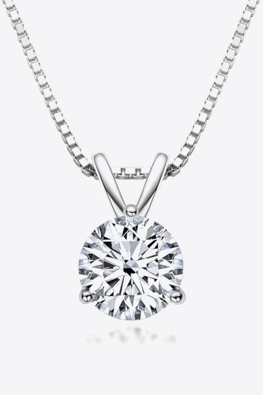 Women’s Show Off 1 Carat Moissanite Pendant Necklace