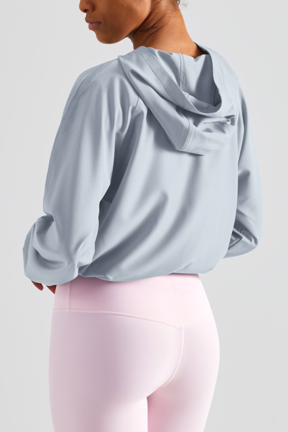 Women’s Half-Zip Hooded Sports Top