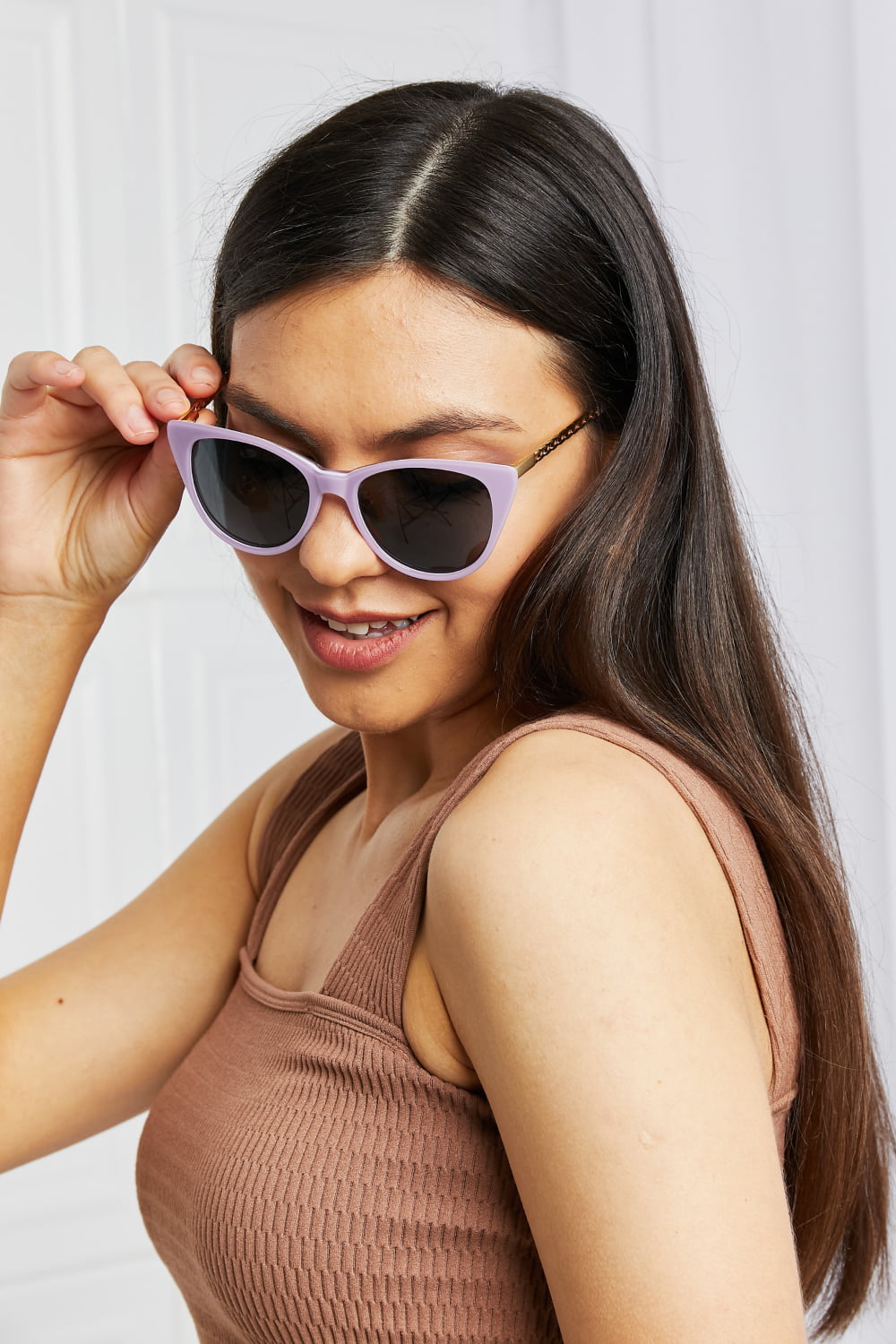 Women’s Cat-Eye Acetate Frame Sunglasses