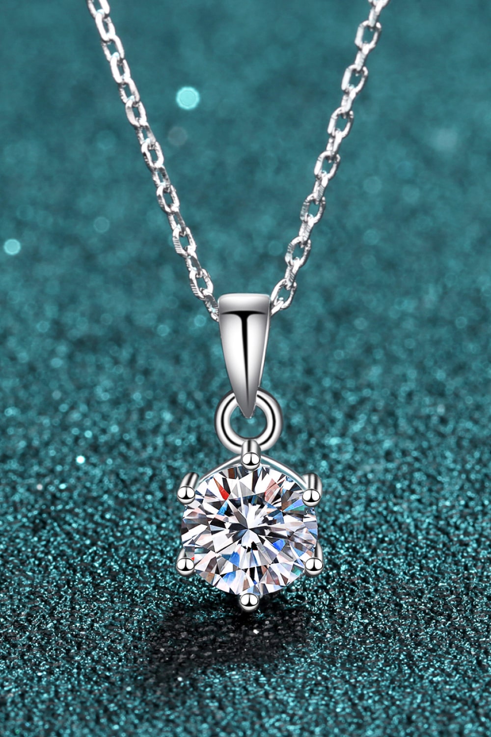 Women’s Get What You Need Moissanite Pendant Necklace