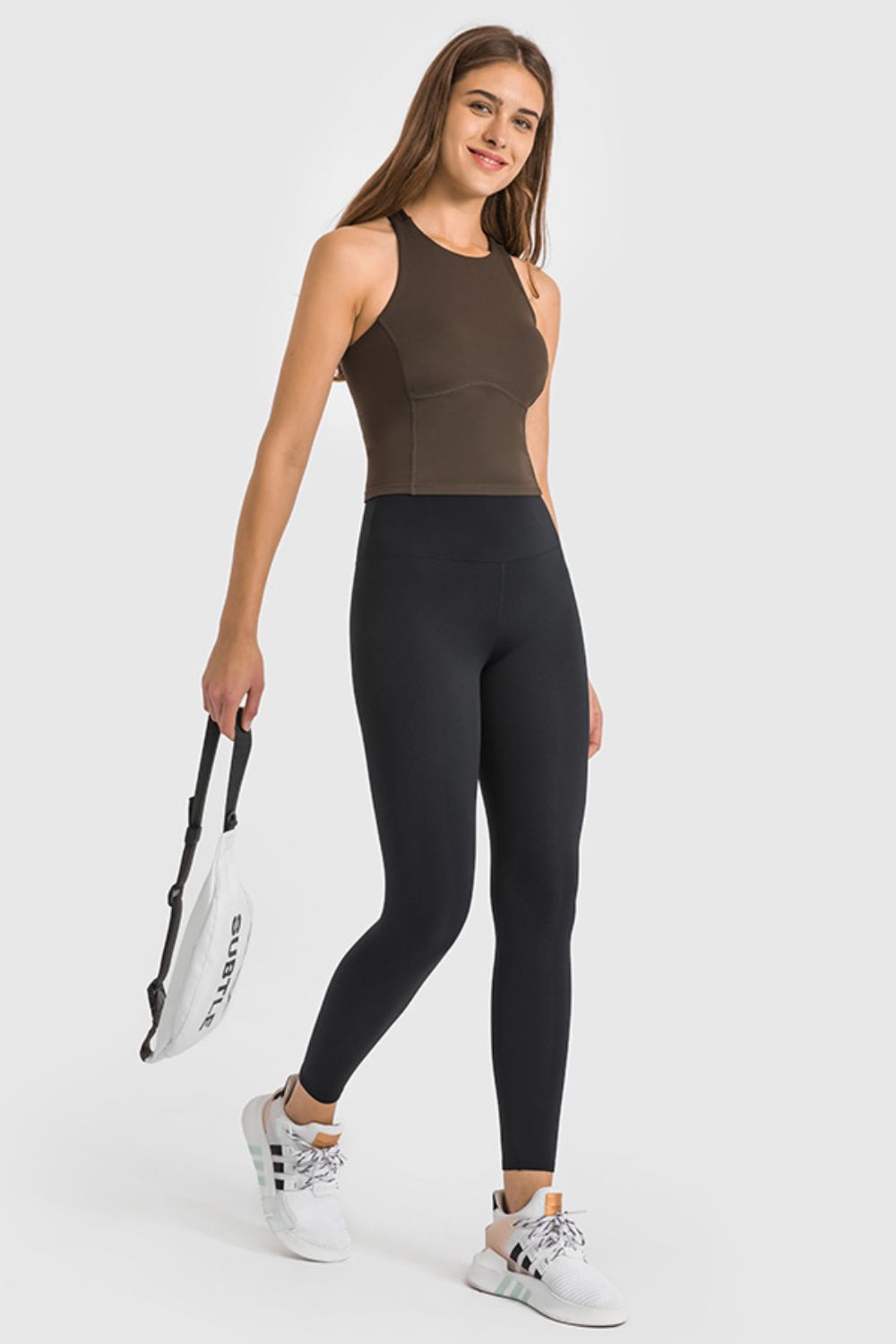 Women’s High Waist Ankle-Length Yoga Leggings