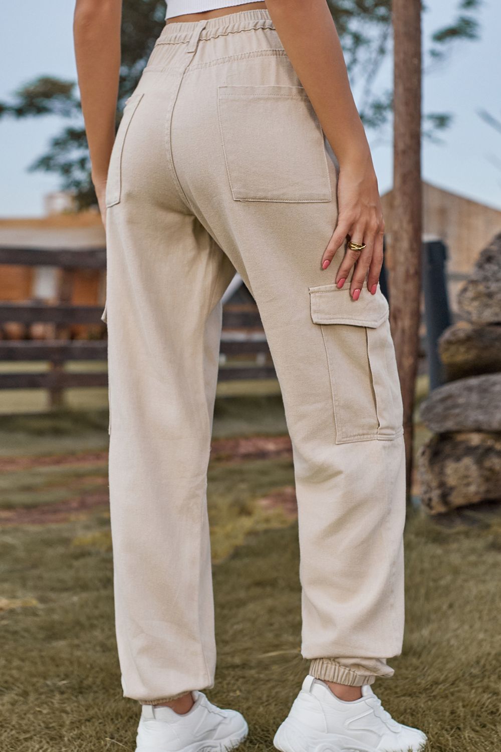 Women’s Long Jeans with Pocket