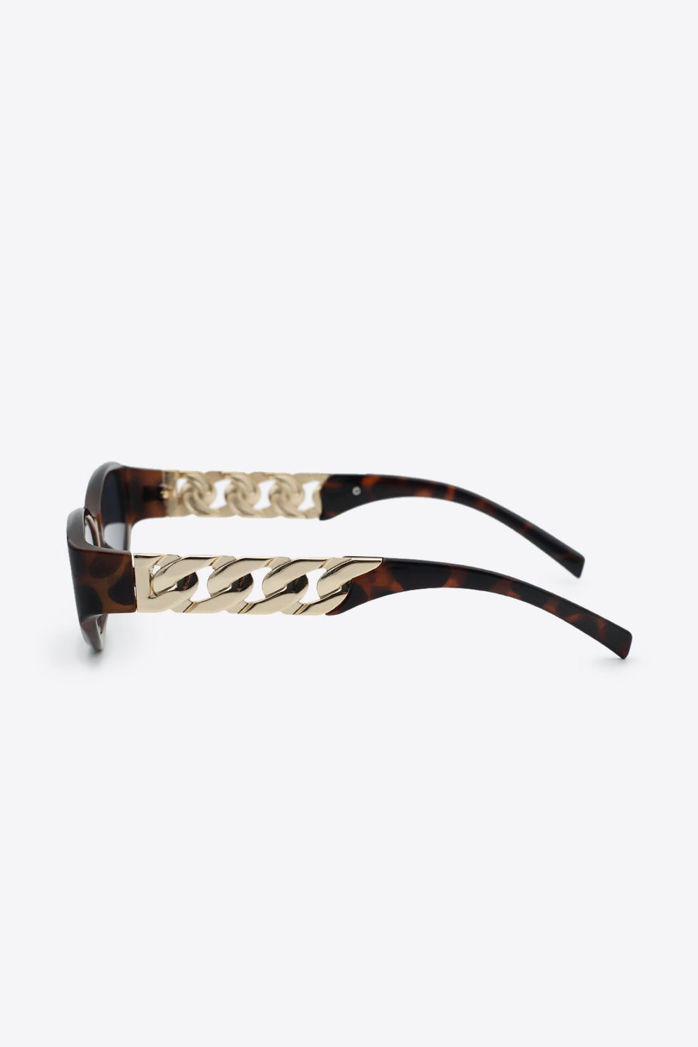 Women’s Chain Detail Temple Cat Eye Sunglasses
