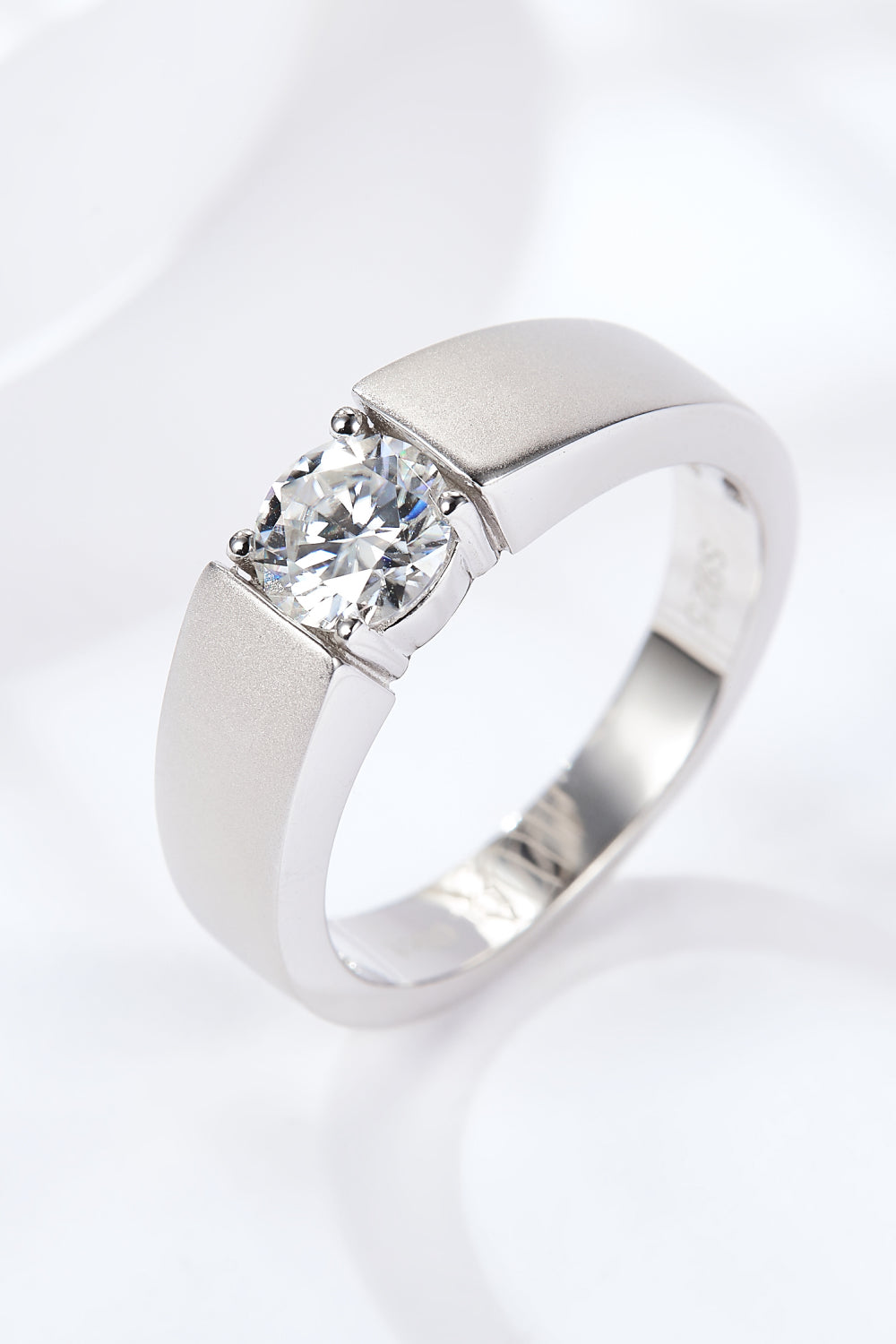 Women’s 925 Sterling Silver I Carat Moissanite Ring