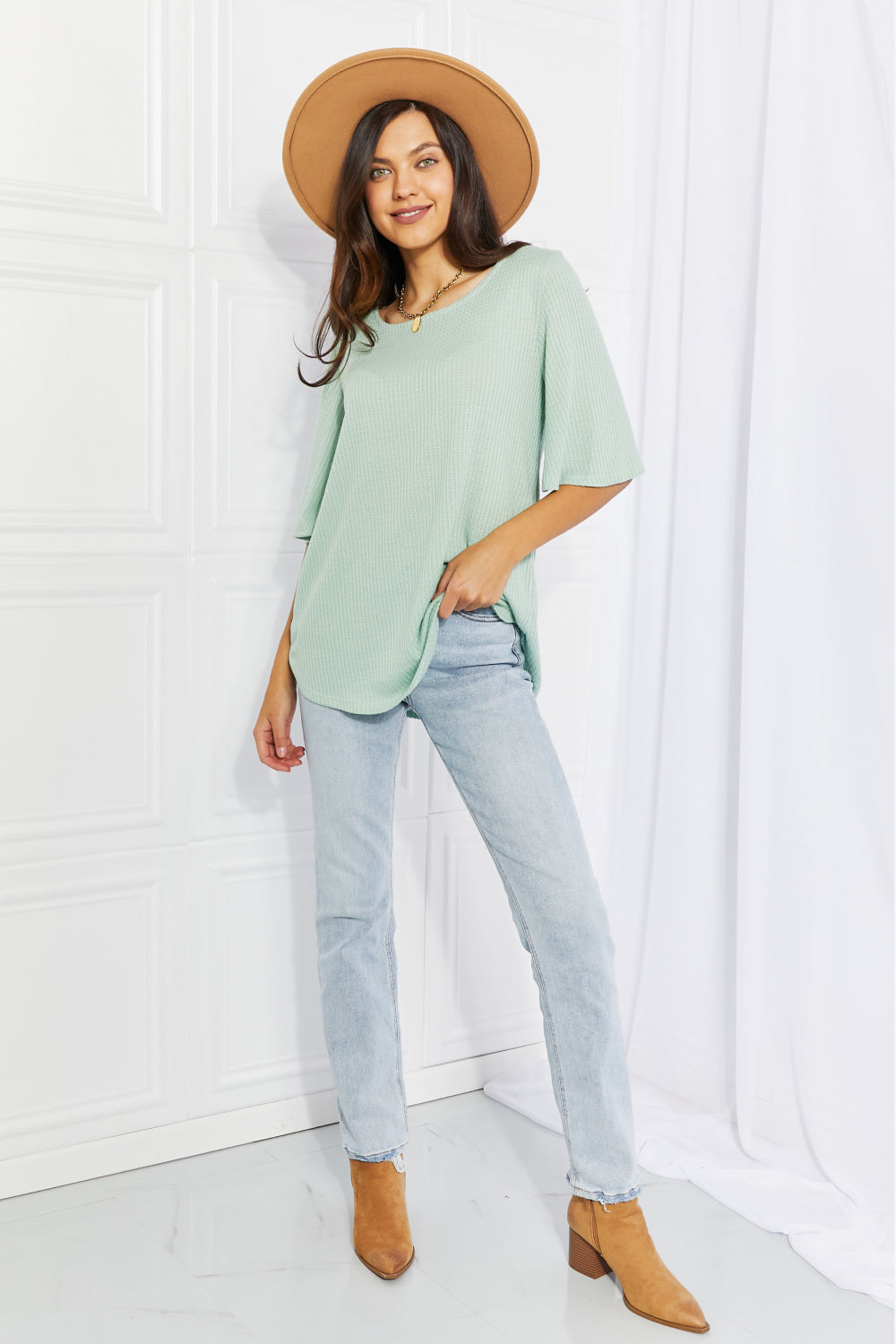 Women’s BOMBOM Honeysuckle Flare Sleeve Tunic