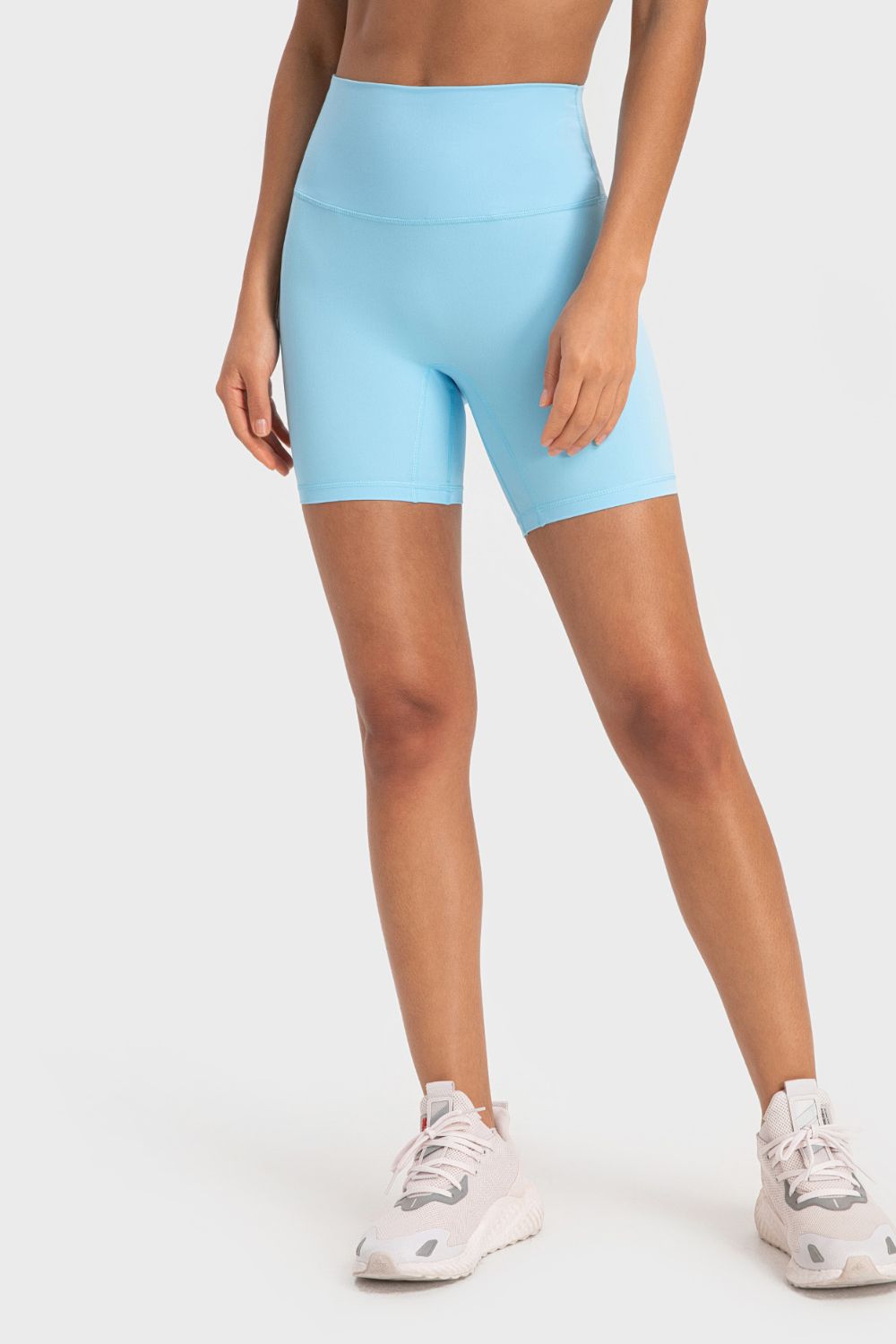 Women’s Staying Cozy Wide Waistband Biker Shorts