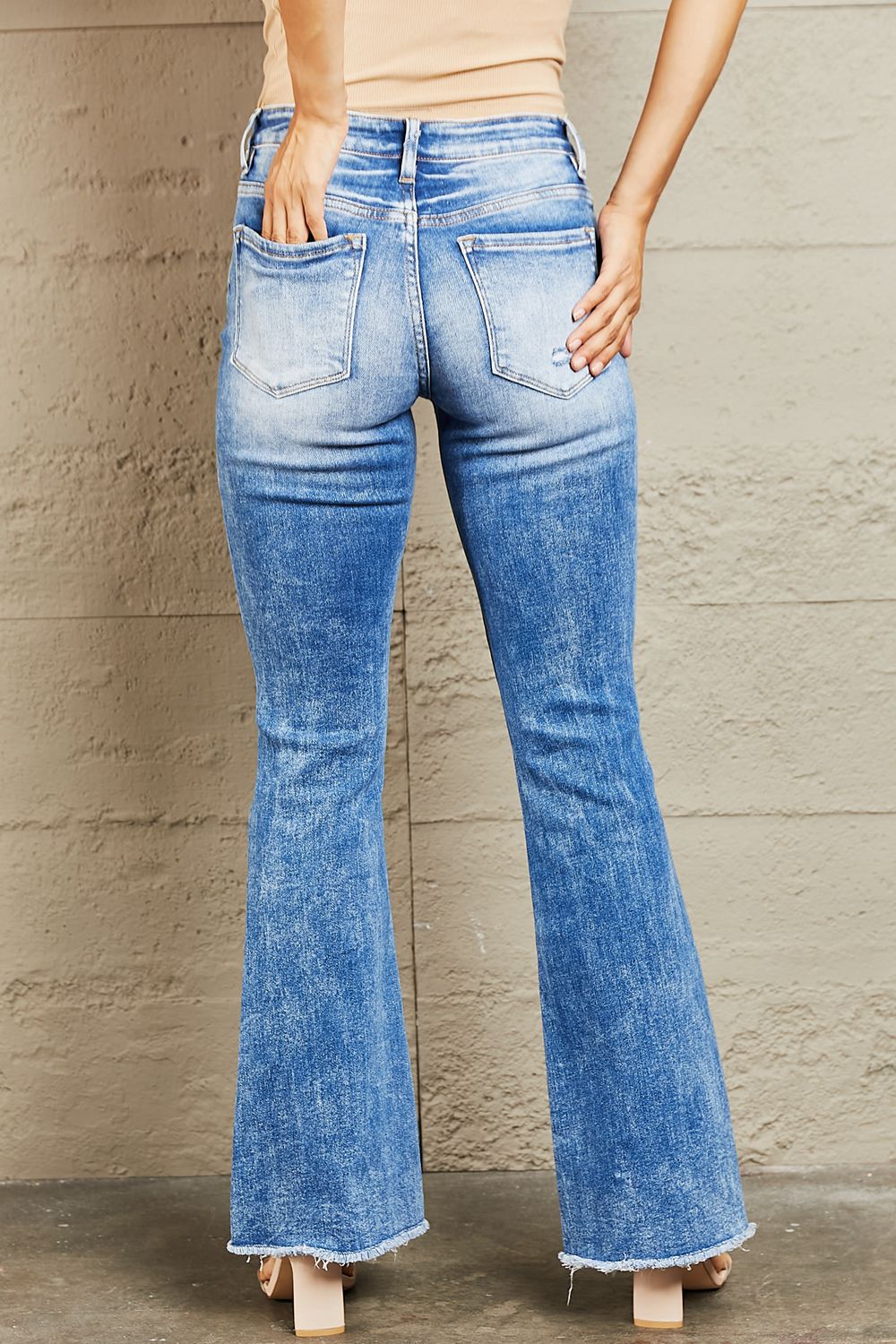 Women’s BAYEAS Izzie Mid Rise Bootcut Jeans