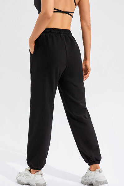 Women’s Drawstring Active Pants with Pockets