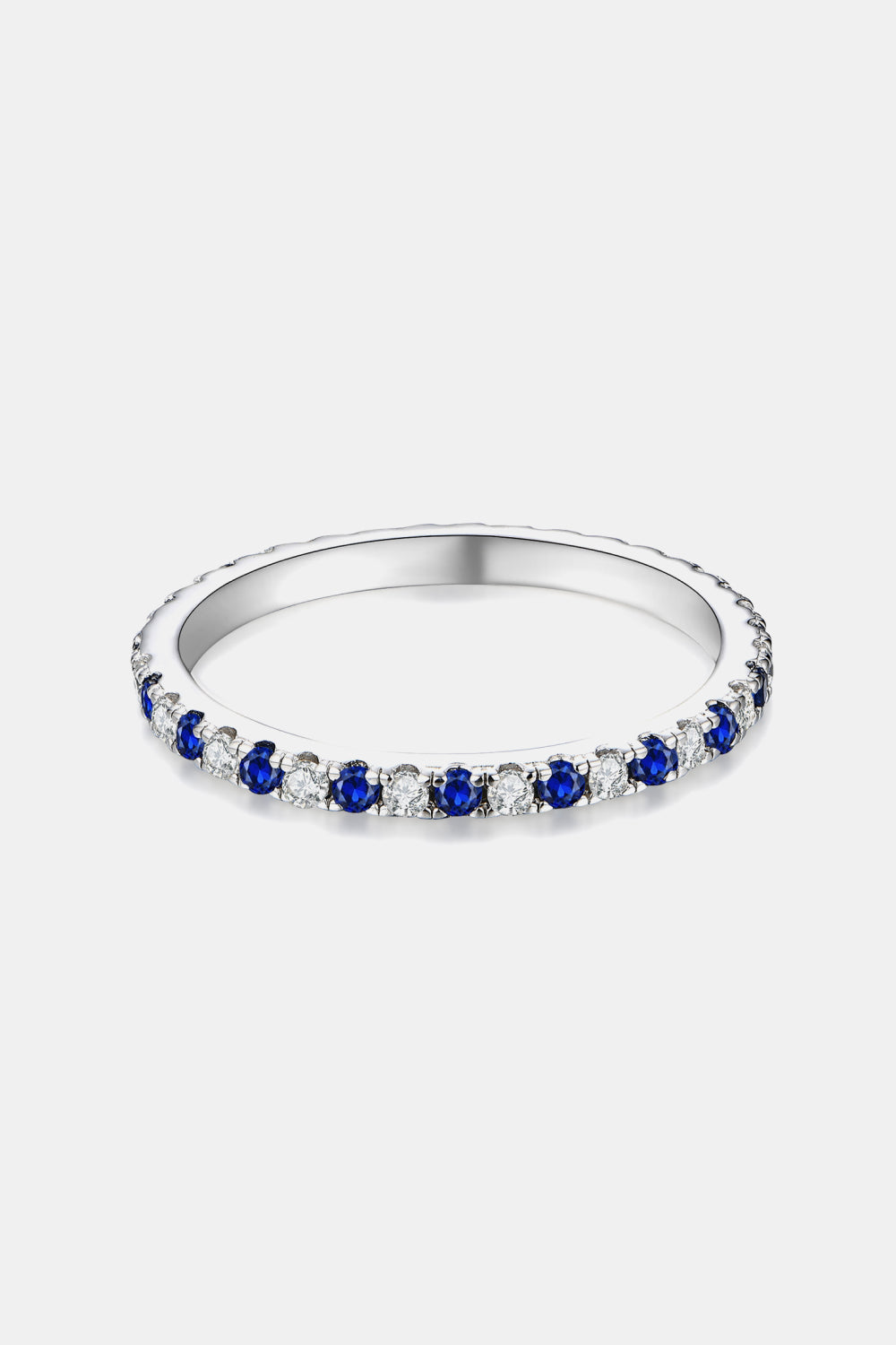 Women’s Moissanite Lab-Grown Sapphire Rings