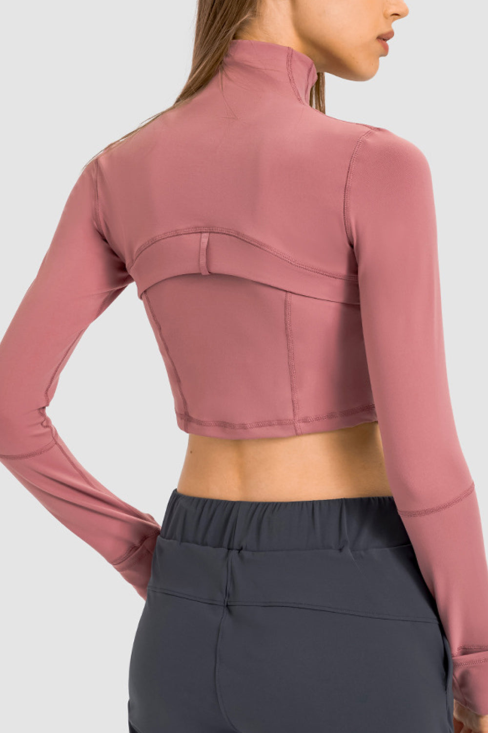 Women’s Zip Front Cropped Sports Jacket