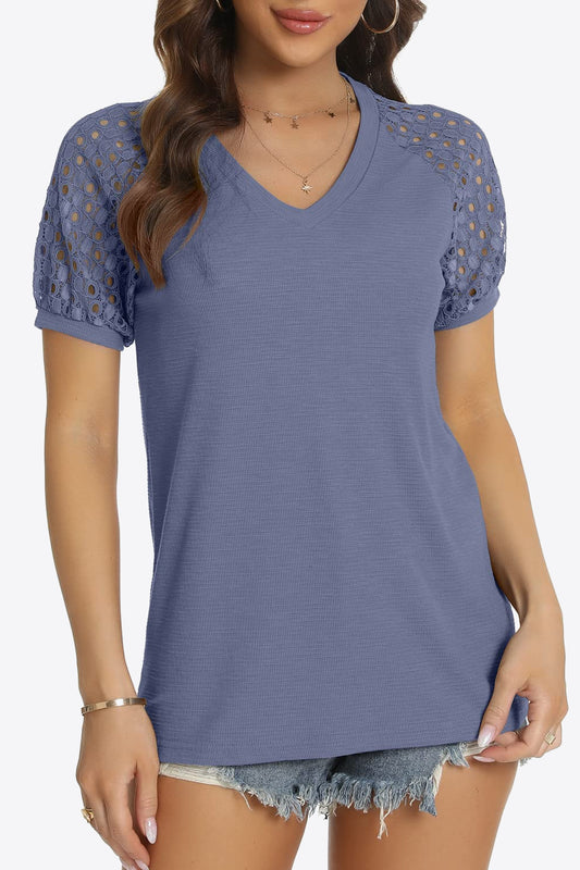 Women’s Short Sleeve V-Neck Tee