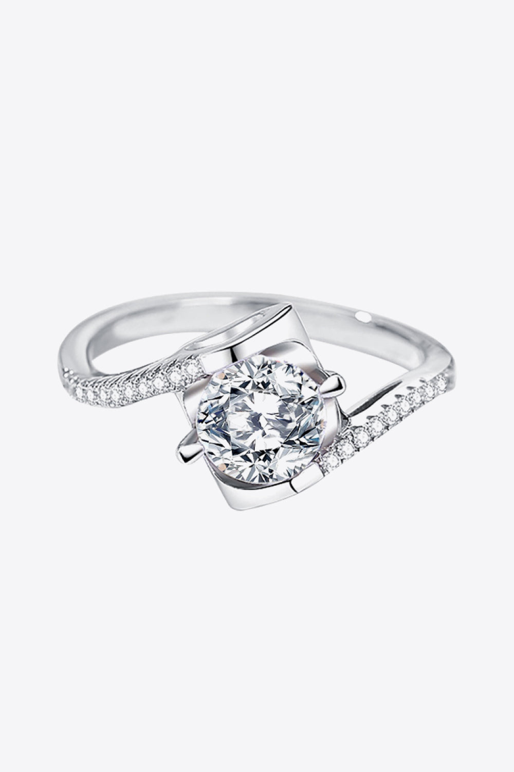 Women’s Darling You 925 Sterling Silver Moissanite Ring