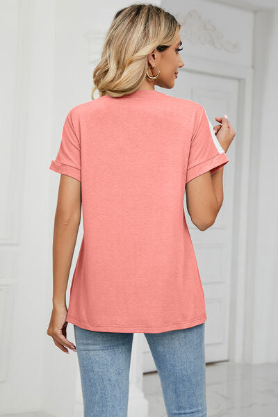Women’s V-Neck Short Sleeve T-Shirt