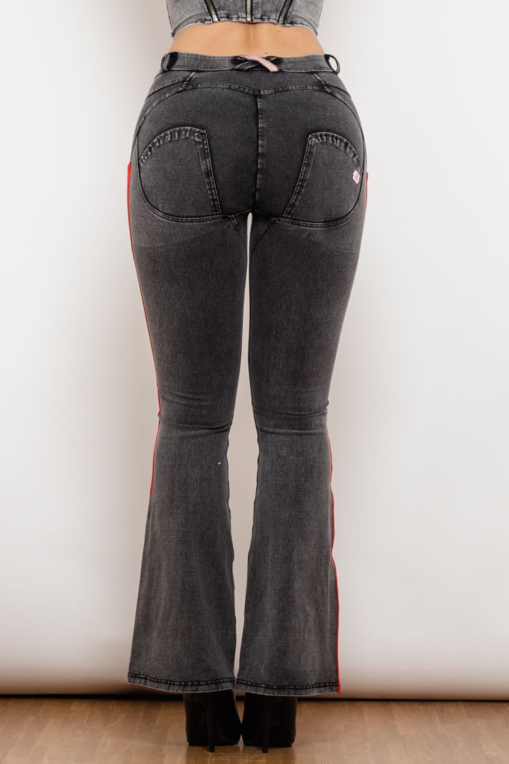 Women’s Side Stripe Bootcut Jeans