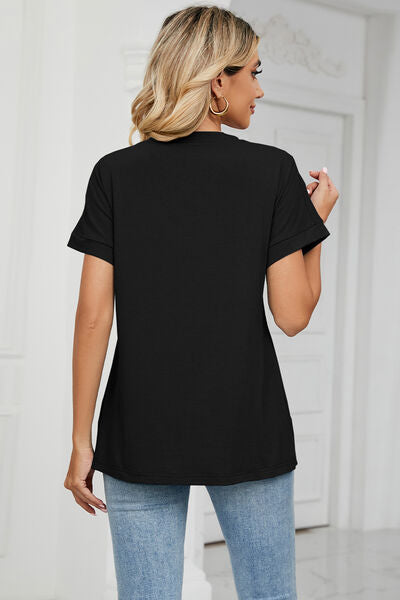 Women’s V-Neck Short Sleeve T-Shirt