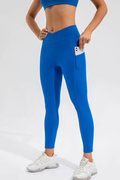 Women’s High Waist Active Leggings with Pockets