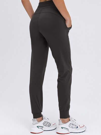 Women’s Double Take Tied Joggers with Pockets
