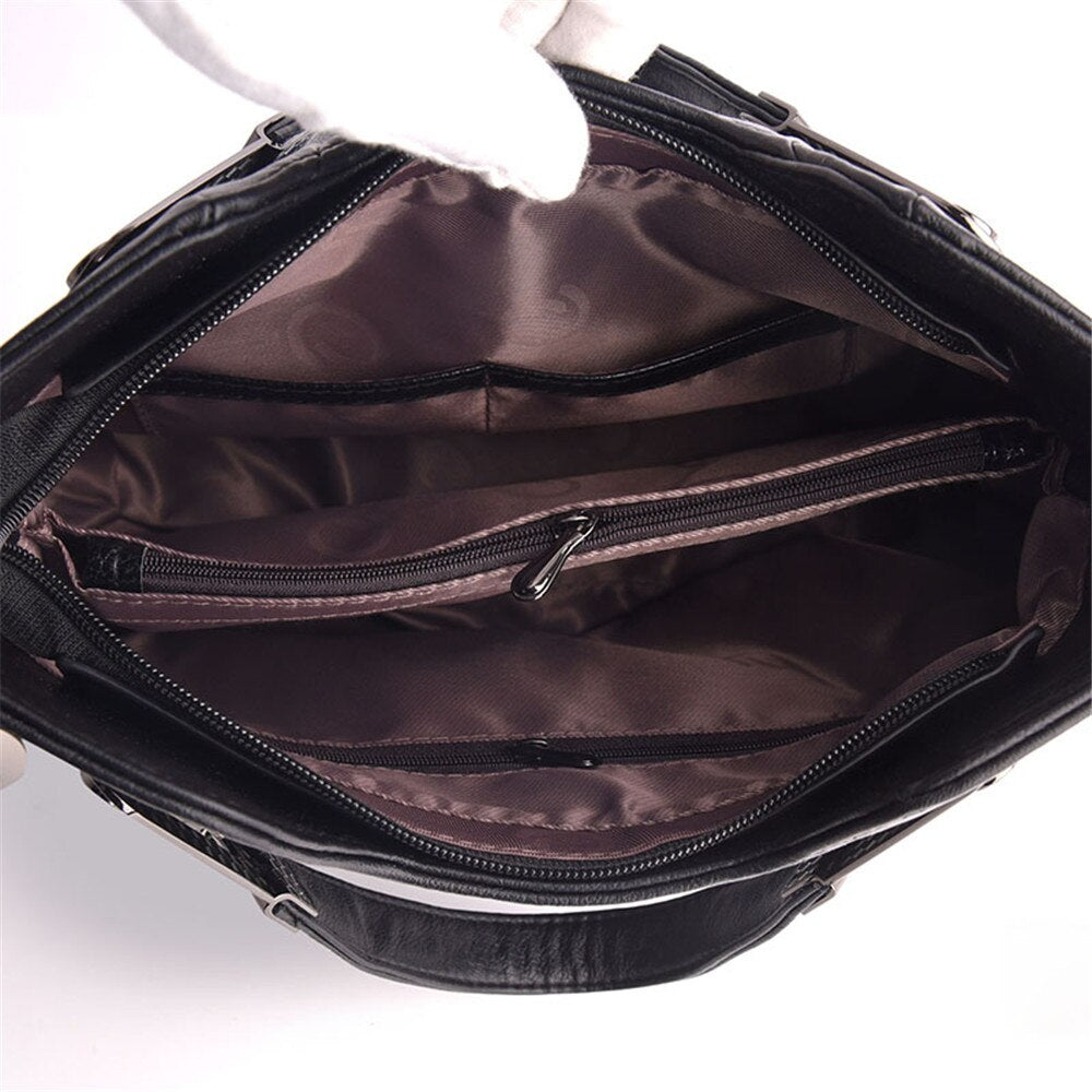 Women's Luxury Leather Shoulder Designer Crossbody Bag