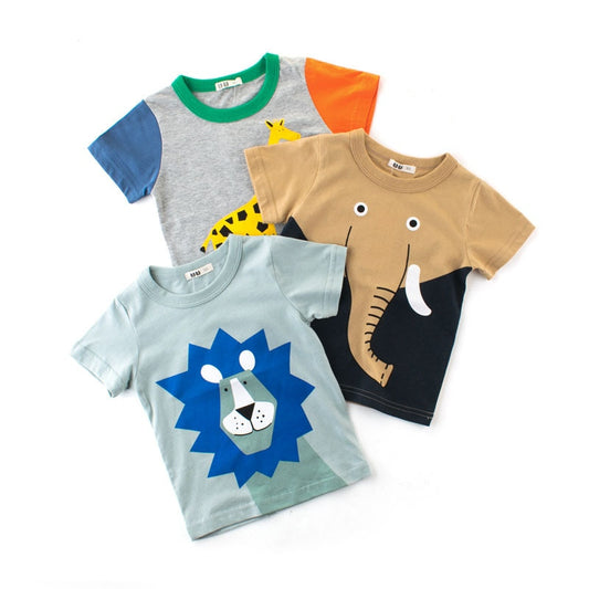 Children’s Boys Animal Print T-Shirts