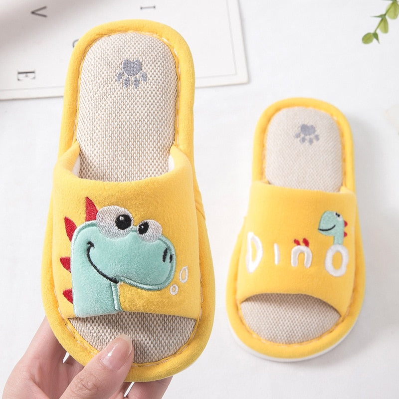 Children’s Boys Girls Breathable Indoor Home Anti Slip Flip Flops