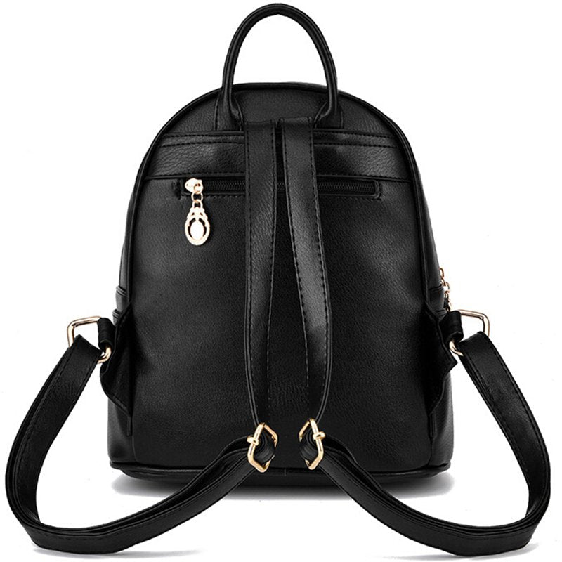 Women’s Small Leather Backpacks Size 28x25cm