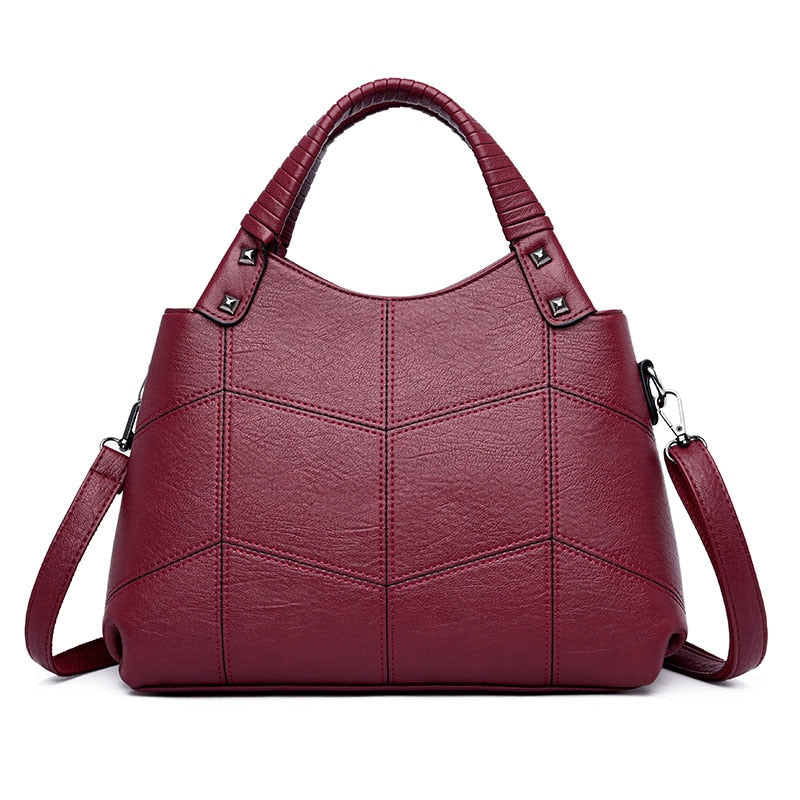 Women’s Designer Brand Leather Top-handle Shoulder Bag Size 29x13x23cm