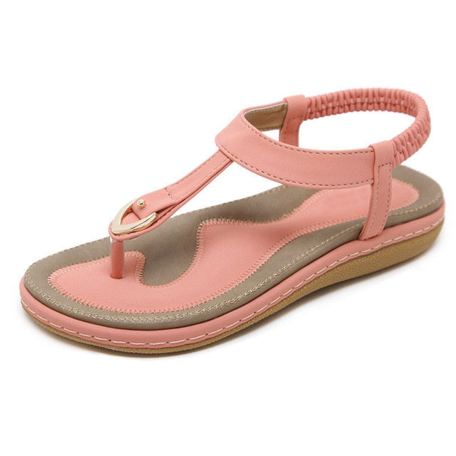 Women’s Soft Flat Casual Comfortable Wedge Sandals Heel 1-3 cm Size 4-11