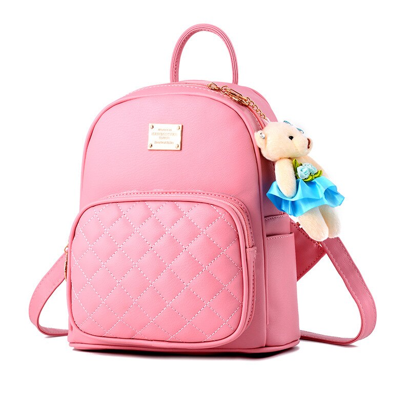 Women’s Small Leather Backpacks Size 28x25cm
