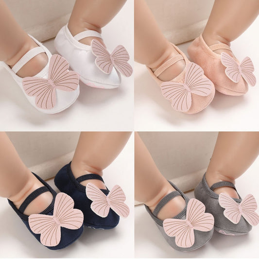 Children’s Girls Bowknot Cotton Shoes