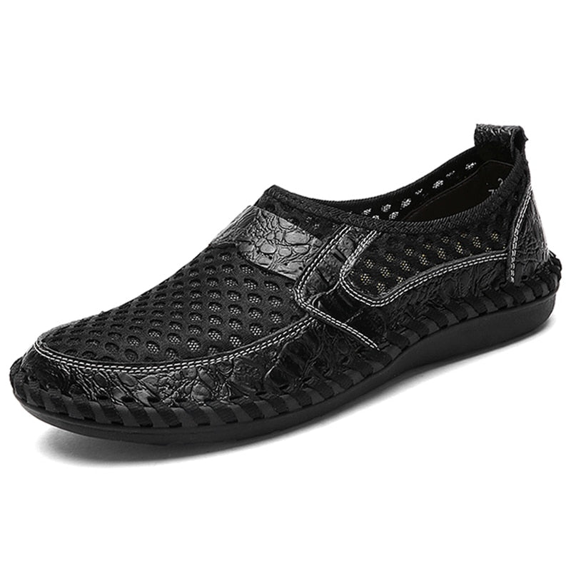 Men’s Casual Breathable Mesh Loafers Soft Flat Sandals Size 6.5-15