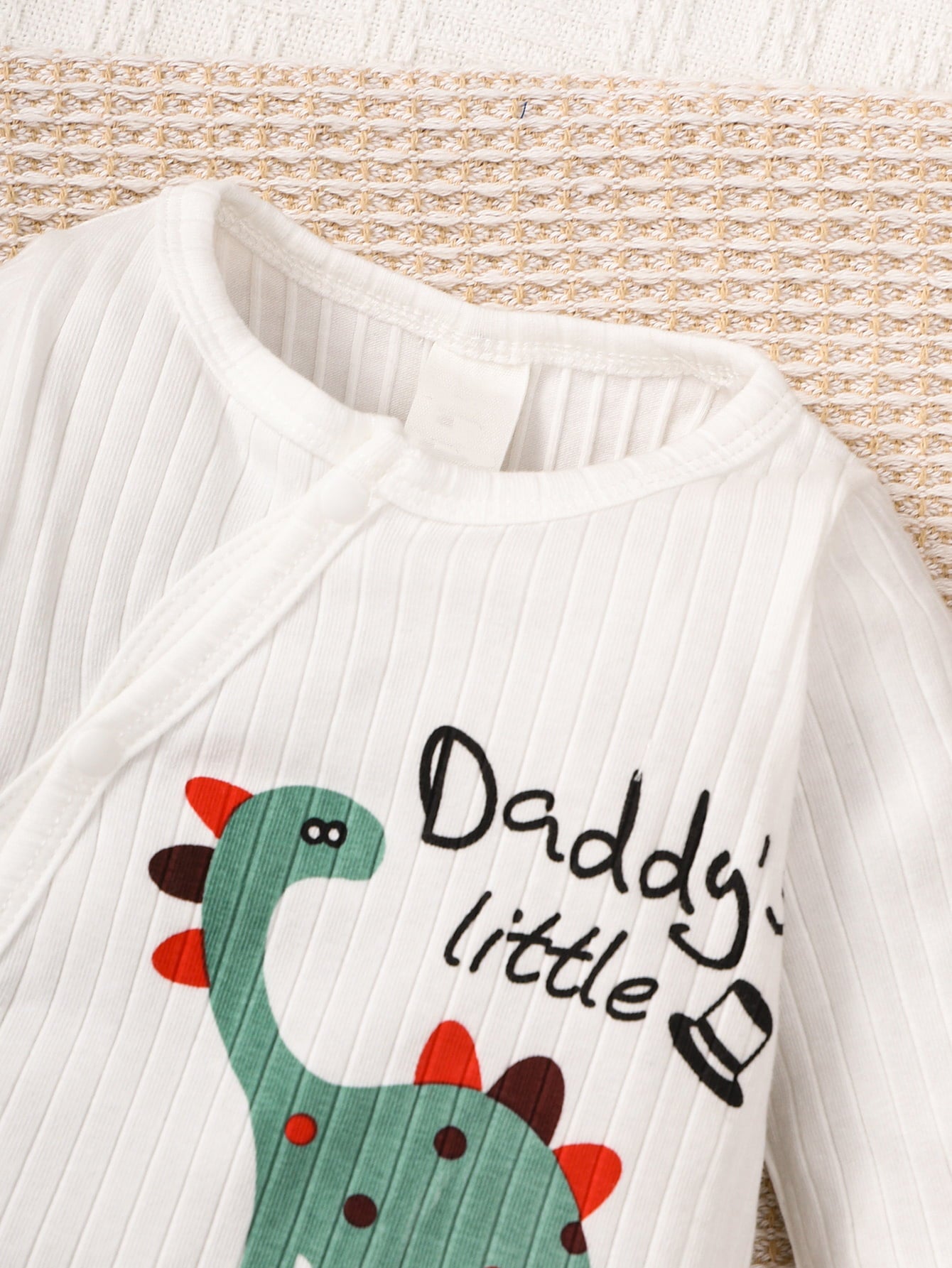 Children’s Boys DADDY'S LITTLE MAN Dinosaur Graphic Jumpsuit